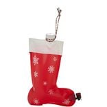 Distributeur de boisson suspendu forme chaussette de Noël 2L