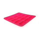 Moule silicone rose 15 financiers