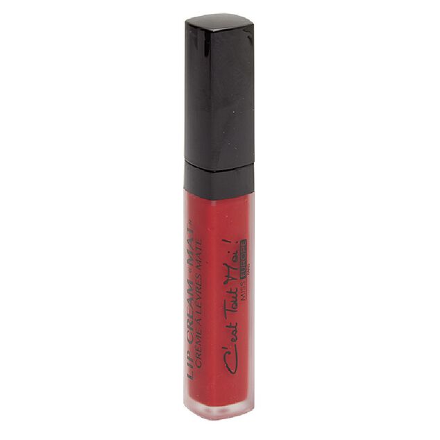 Cr&egrave;me &agrave; l&egrave;vres rouge intense mat
