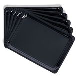 Plateau carton noir 23x33cm x5
