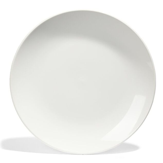 Assiette plate Madrid faïence blanche Ø27cm