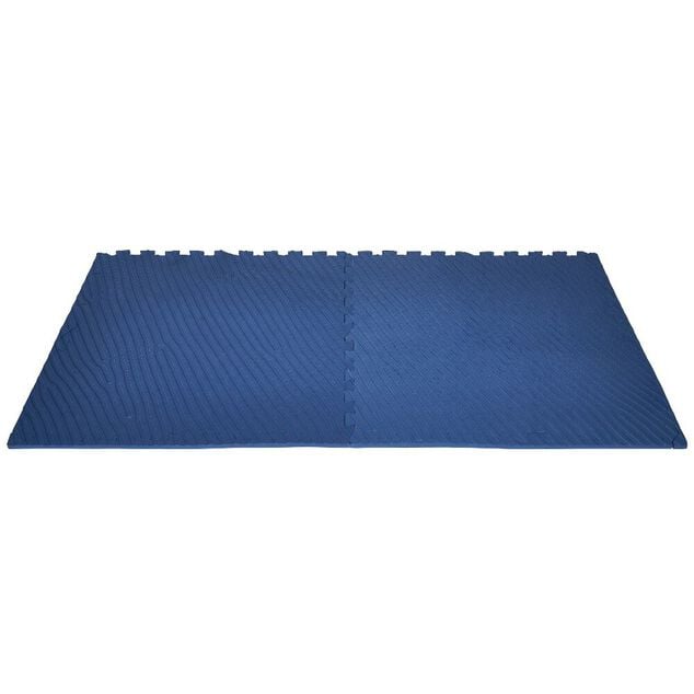 Dalle de protection piscine et spa mousse bleu x4