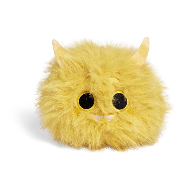 Peluche y&eacute;ti jaune 24x17xH20cm