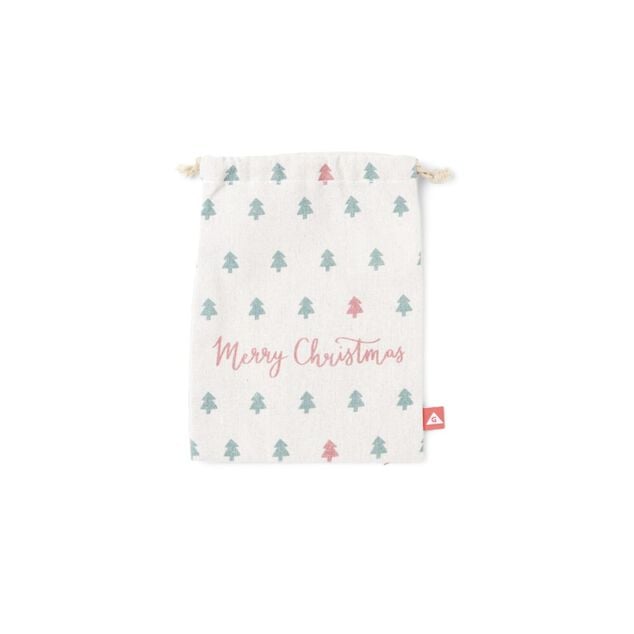 Sac cadeau tissu réutilisable 15x20cm (3 modèles)