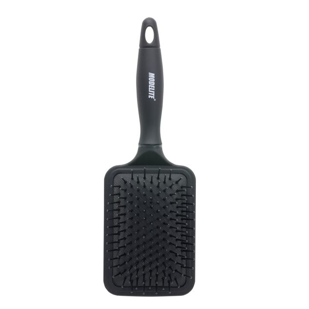 Brosse pneumatique large picots perl&eacute;s pvc noir