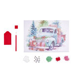 Toile diamond painting 21x30cm - 2 modèles