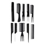 Lot de 10 peignes formes diff&eacute;rentes