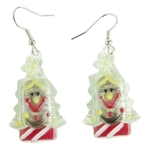 Boucles d'oreille lumineuses 2led