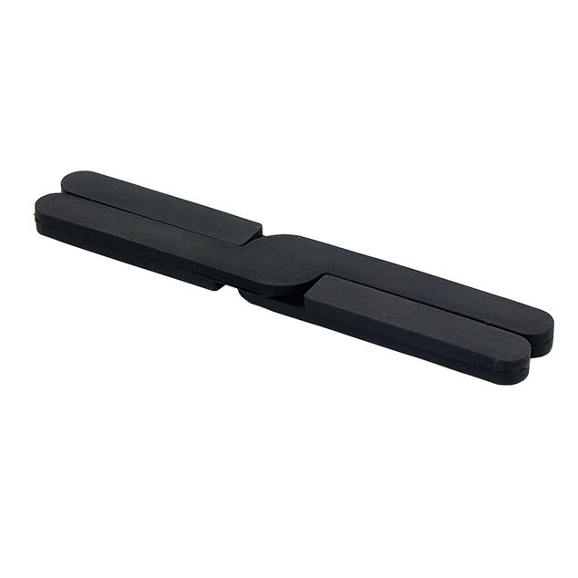 Dessous de plat extensible en silicone noir