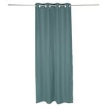 Rideau occultant effet tram&eacute; bleu fonc&eacute; 140x240cm