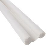 Bas de porte double Ø5xL90cm polyester beige