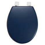 Abattant WC en bois bleu taille universelle