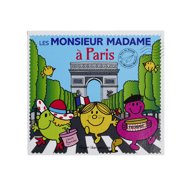 Livre d'histoire Monsieur Madame &agrave; Paris 40 pages