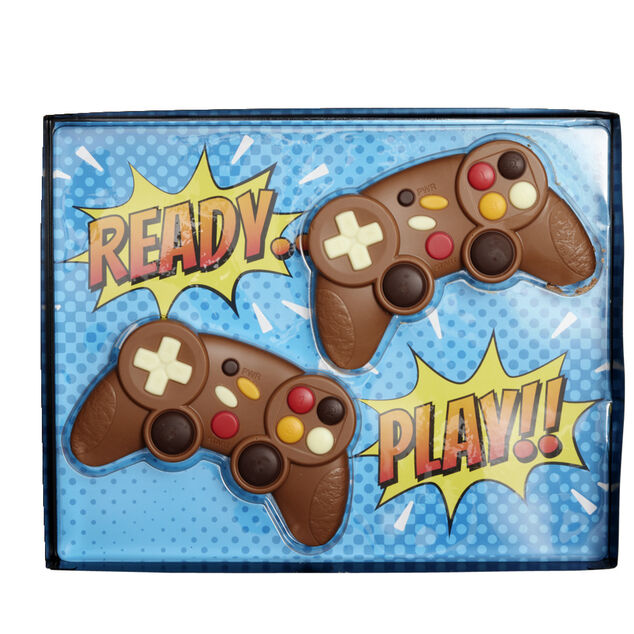 Coffret chocolat doubles Manettes de jeux vid&eacute;os 140Gr