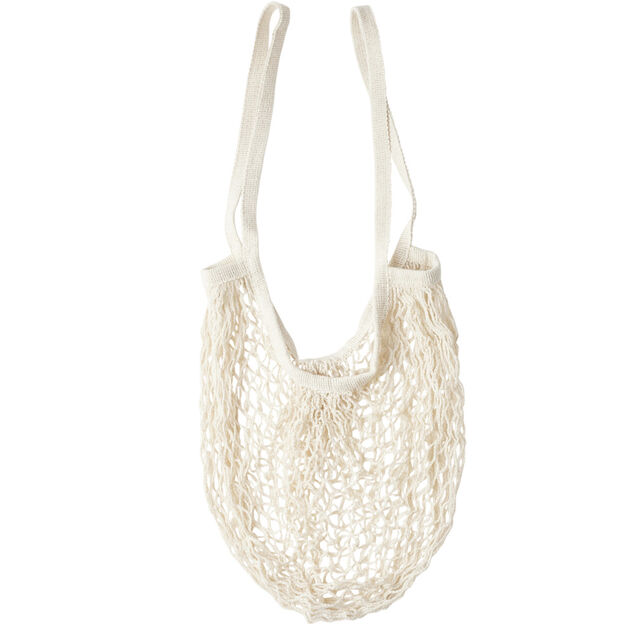 Sac filet à légume réutilisable beige 35x30xH60cm