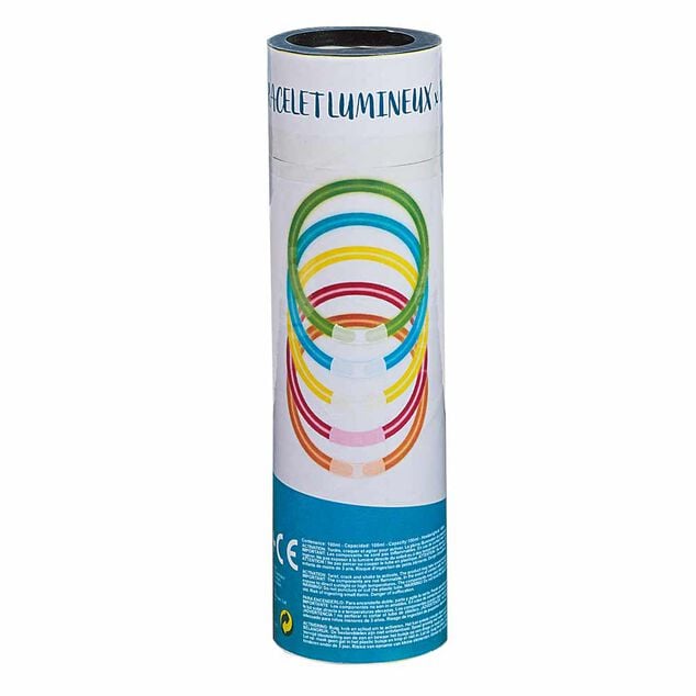 Bracelet festif lumineux multicolore x100