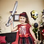D&eacute;guisement enfant Halloween pirate robe 4/6 ans