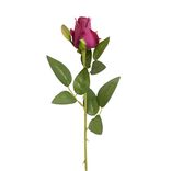 Fleur artificielle rose bouton H63cm - 3 mod&egrave;les