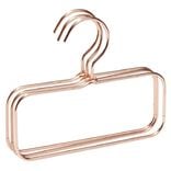 Cintre à accessoires métal rose x3 - L17xH14cm