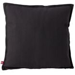 Housse de coussin coton Panama 40x40cm gris