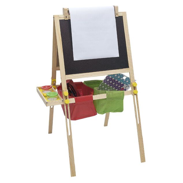 Tableau &eacute;volutif en bois 3 en 1