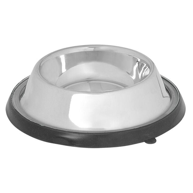 Gamelle &agrave; ventouse en m&eacute;tal &oslash; 27,5 cm