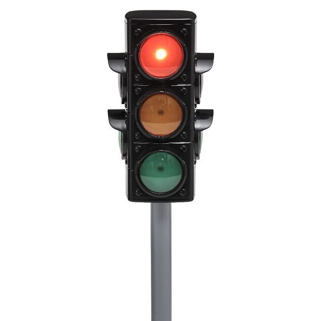 Panneau feu de signalisation lumineux