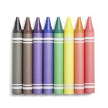 Lot de 8 crayons gras multicolore