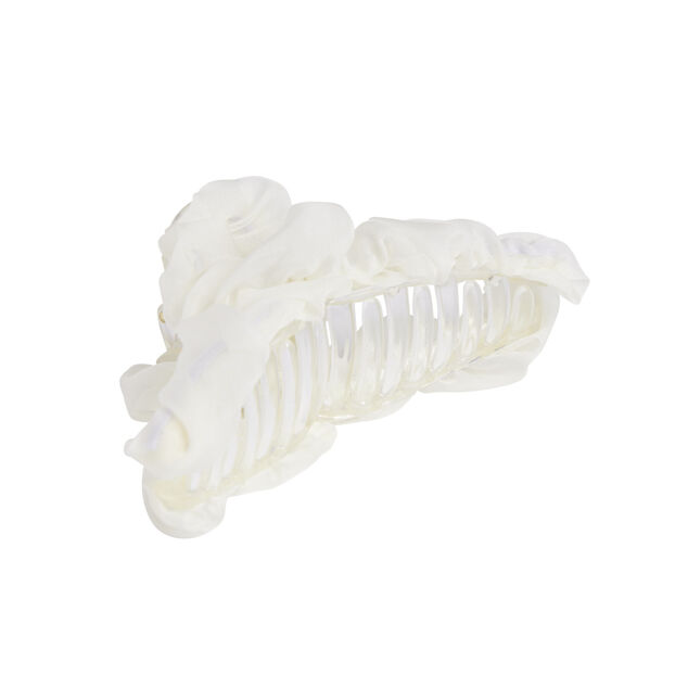 Pince &agrave; cheveux avec tulle 8x2xH5cm (3 mod&egrave;les)