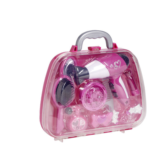 Mallette salon de beaut&eacute; rose