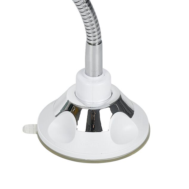 Miroir LED grossissant flexible et pivotant fixation ventouse