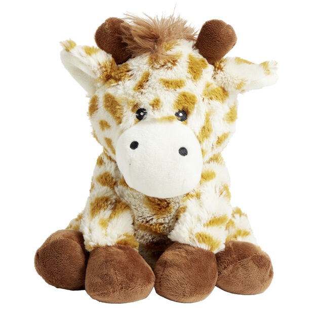Bouillotte peluche girafe H30x15cm