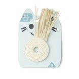 Jouet pour chat raphia rond