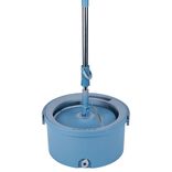 Seau essoreur polypropyl&egrave;ne bleu L22x16xH32,5cm