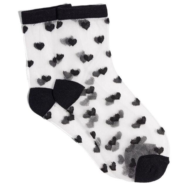 Chaussettes femme polyester taille 36/40 - 4 coloris