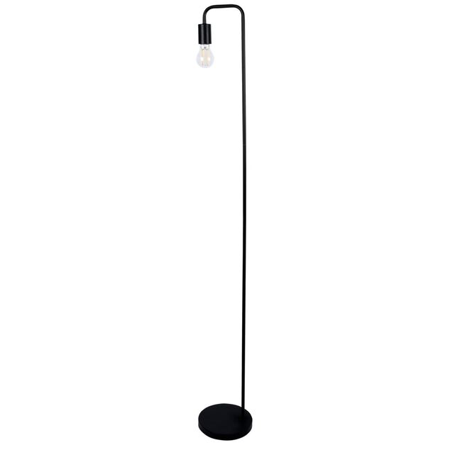 Lampadaire filaire noir Ø20xH150cm