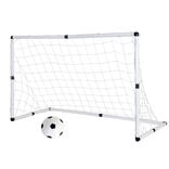 But de football 2en1 avec ballon et gonfleur
