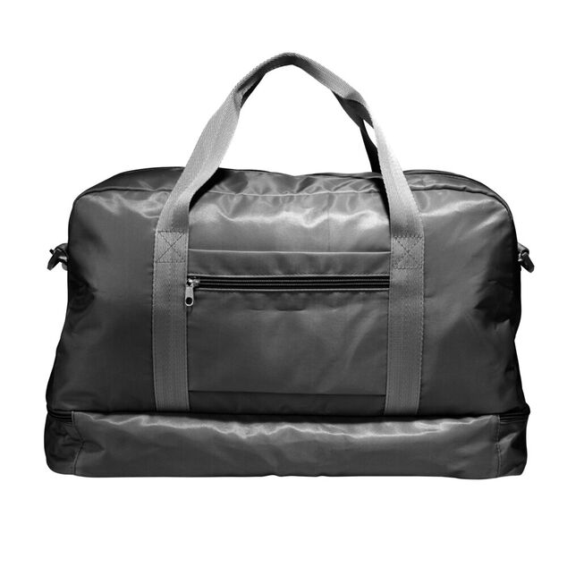 Sac de voyage polyester souple 49x25xH32cm (2 mod&egrave;les noir ou bleu)