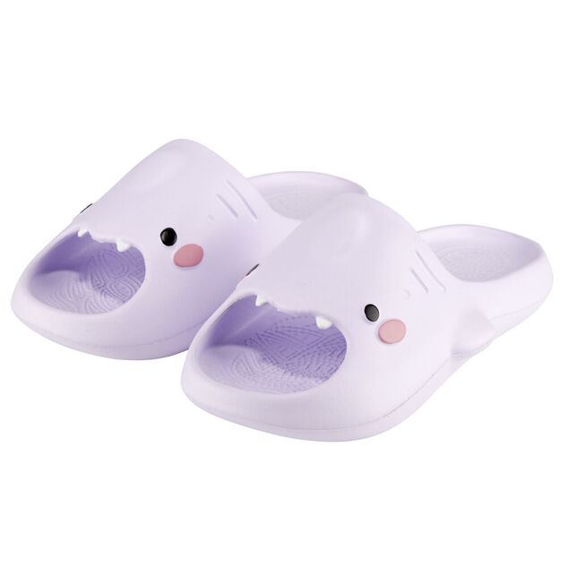 Claquettes raie manta violet 36/37