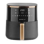 Friteuse sans huile &agrave; air chaud 4,2L &eacute;cran tactile noir et dor&eacute; 1400W