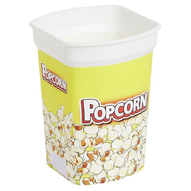 Bo&icirc;te &agrave; pop corn 2L - 13,4x13,4xH18,4cm