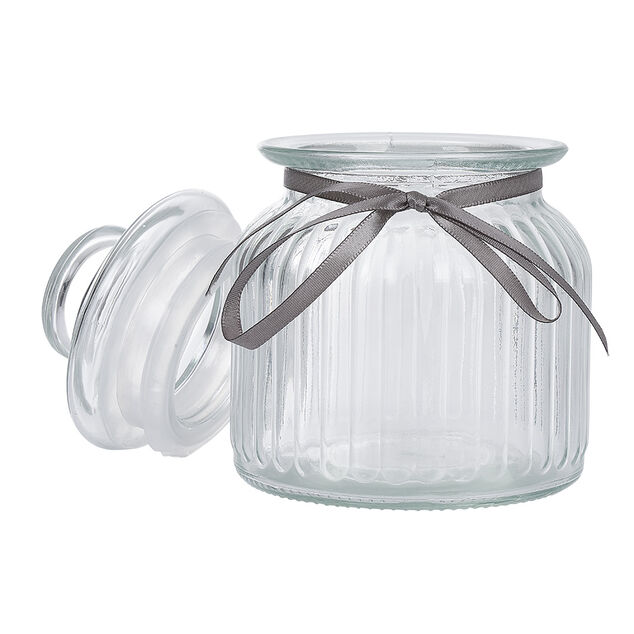 Bonbonni&egrave;re en verre transparent 0,6L