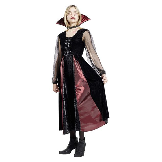 D&eacute;guisement adulte Halloween vampire robe - Taille S