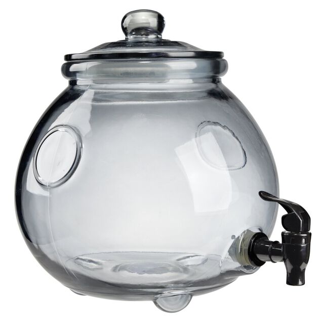 Distributeur de boisson Halloween 5,8L marmite verre transparent &Oslash;23xH25,5cm