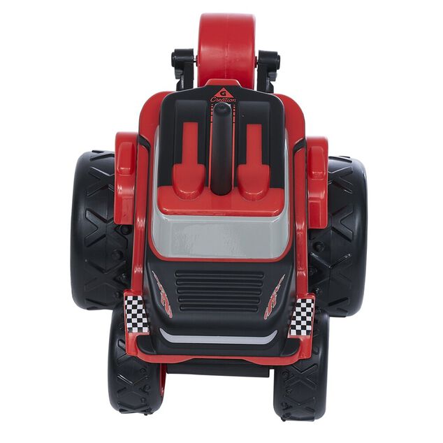 Voiture radiocommand&eacute;e Drago 360&deg; rouge