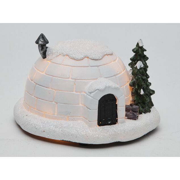 Igloo lumineux village