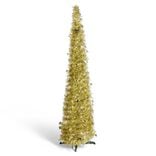 Sapin de Noël artificiel POP UP doré Ø30xH120cm