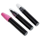 Kit maquillage crayon Halloween noir blanc et rose n&eacute;on