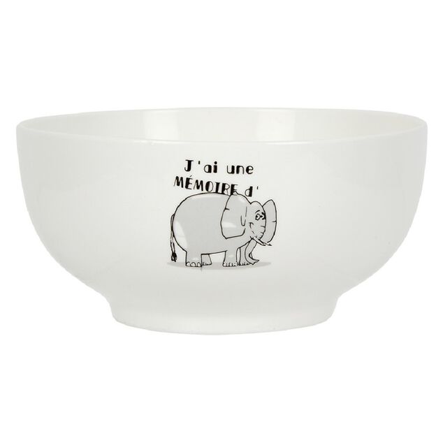 Bol humoristique en c&eacute;ramique