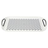 Plateau anti d&eacute;rapant blanc